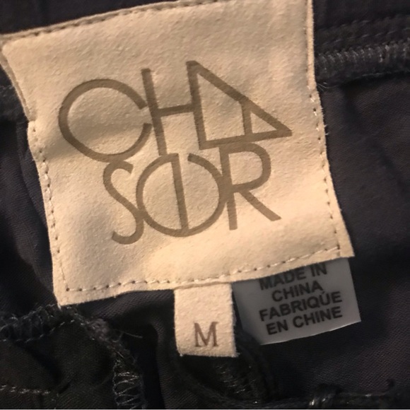 Chaser Shorts Gray Elastic Waistband Lace Front Pockets Size Medium NWOT - Picture 4 of 7